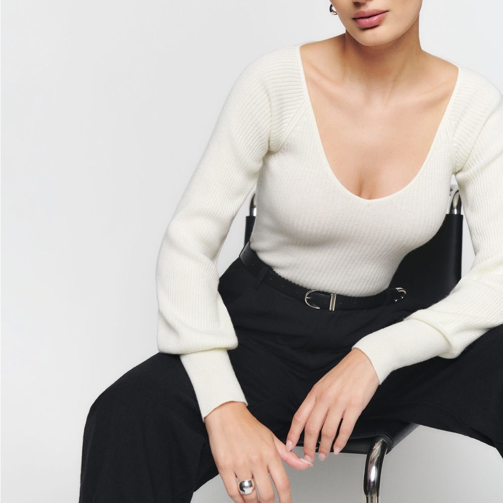 Reformation cashmere sweater